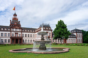 Schloss Philippsruhe und Schlosspark in Hanau, Hessen, Deutschland