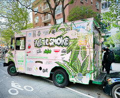 All The Smoke, mobile cannabis dispensary, New York City, New York, USA