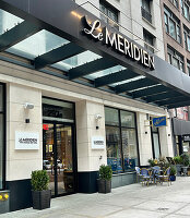 La Meridien Hotel, building exterior, Fifth Avenue, New York City, New York, USA