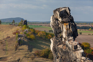 Teufelsmauer, Königstein, Felsformation, Harzvorland, Sachsen-Anhalt, Deutschland