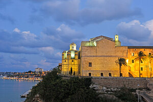 former Sant Francesc Convent housing the Museum of Menorca, Mahon, Menorca, Balearic Islands, Spain, Europe