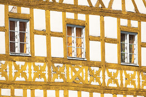 Detailaufnahme vom alten Rathaus in der UNESCO-Weltkulturerbestadt Bamberg, Oberfranken, Franken, Bayern, Deutschland, Europa