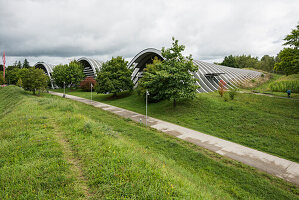 Museum, Zentrum Paul Klee, Architekt Renzo Piano, Bern, Kanton Bern, Schweiz