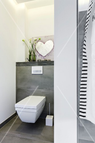 Badezimmer In Anthrazit Luxus Wc Toilette Accessoires Herz Badezimmer In Anthrazit Luxus Wc Toilette Accessoires Herz