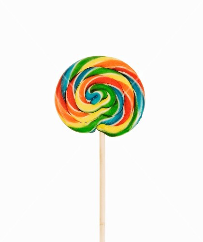 Ein bunter Lolli – Bild kaufen – 11166885 – StockFood