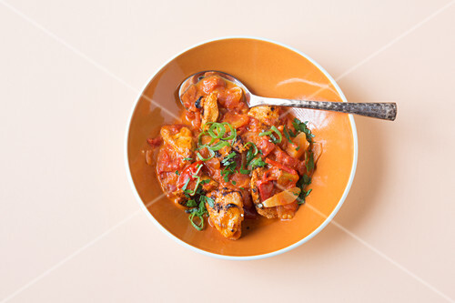 Indian butter chicken (keto cuisine)